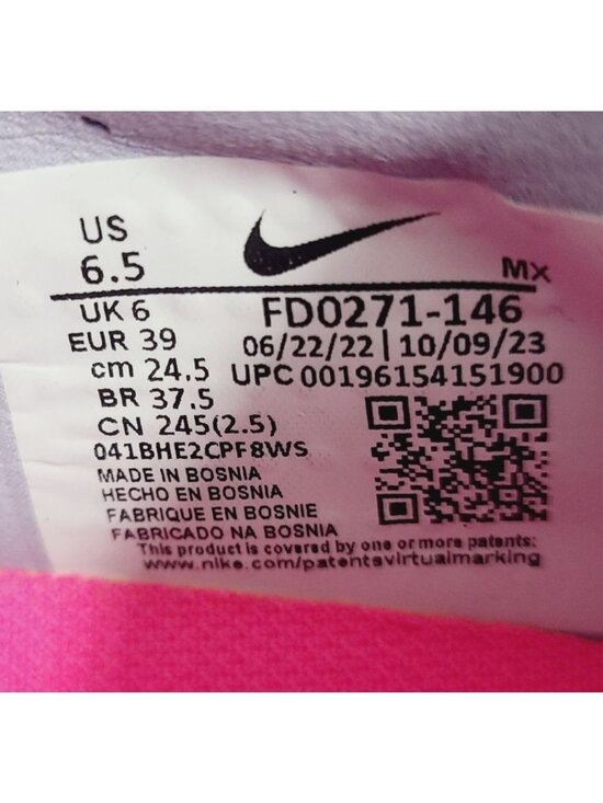 NEW Nike Tiempo Legend 9 Elite FG Pro Soccer Cleats FD0271-146 Size 6.5 White #1
